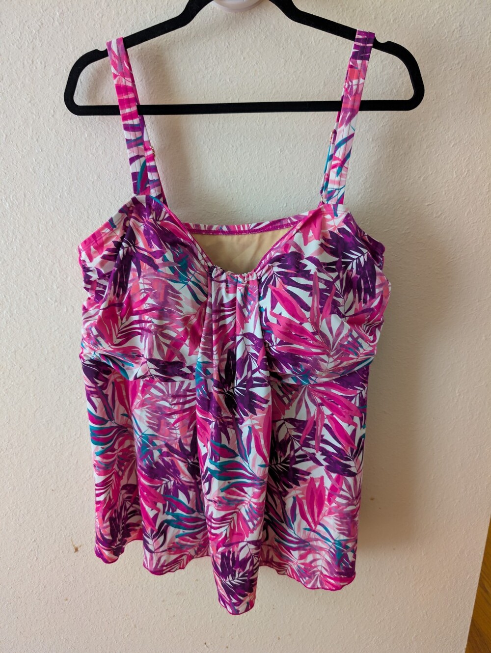 Kim Gravel Swimsuits For All Tankini Top - Top Only 24W Like New